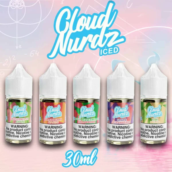 E-Liquid Salt-Cloud Nurdz – 30ml